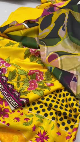 Rs 3650 Paltar twill Marina printed 3pc Rs 3650 Paltar twill Marina printed 3pc